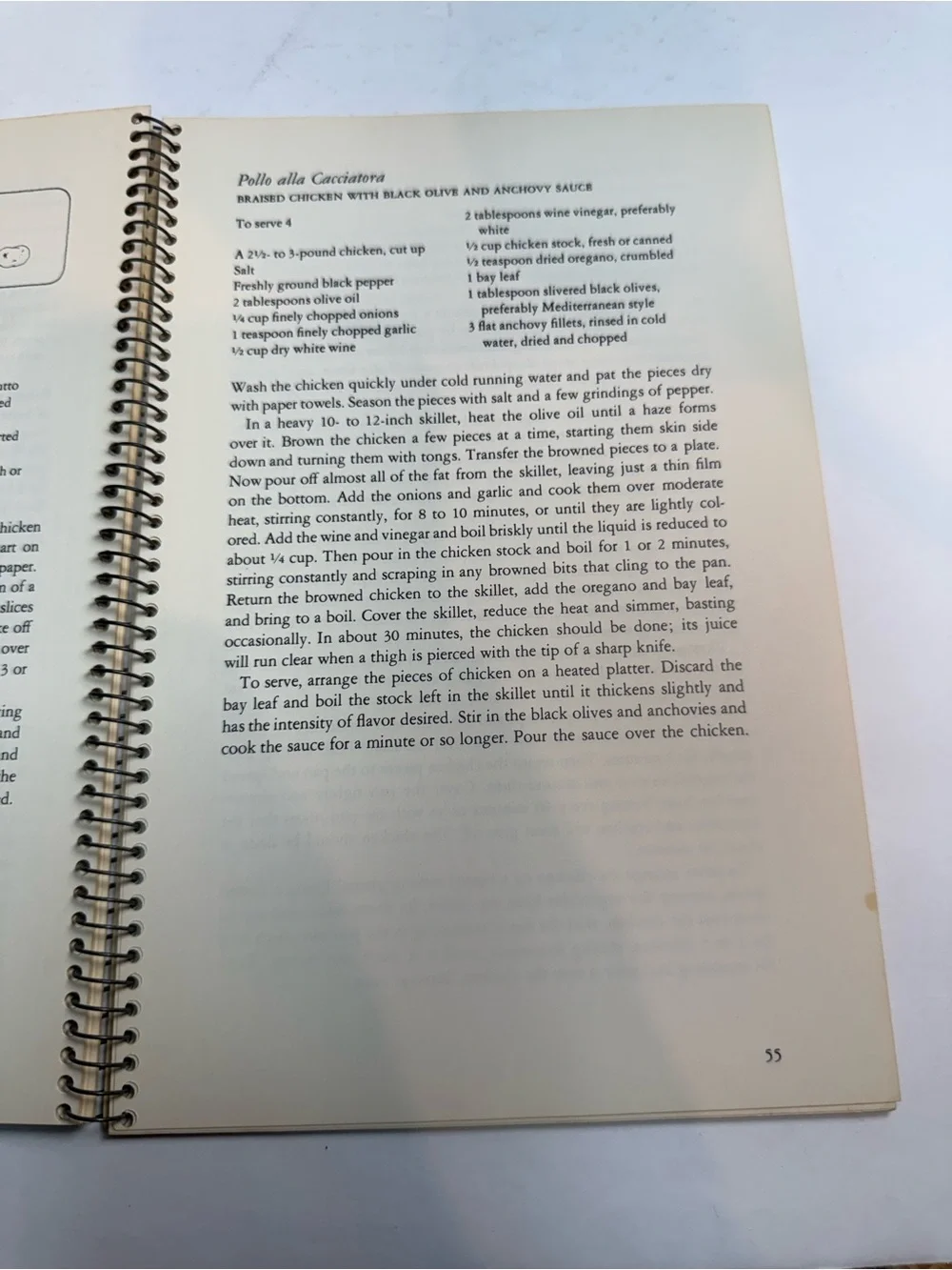 Recipes: Italy Cooking Foods of the World Time Life Books 1968 Spiral